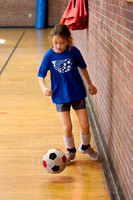 YMCA Indoor Soccer Blue vs Maroon 02-28-09